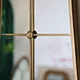 windowpane grid mirror